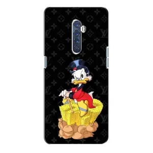 Чехлы для Oppo Reno 2 - Скрудж МакДак Louis Vuitton (PREMIUMPrint) (Богатство Макдака)