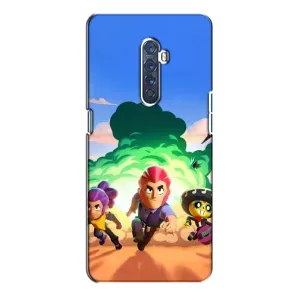 Чехол для Oppo Reno 2 Бравл Старс (VPrint) (Бравел Старс)