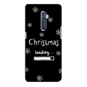 Рождественские, Праздничные Чехлы для Оппо Рено 2 (Christmas loading)