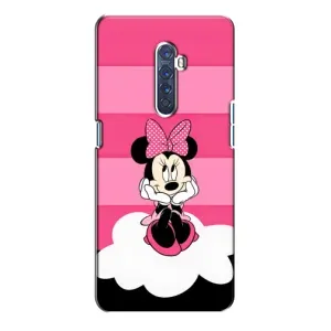 Эксклюзивный чехол для Oppo Reno 2 (AlphaPrint - Мультяшные) (Девочка Maus)