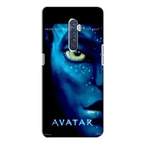 Чехлы с фильма АВАТАР для Oppo Reno 2 (AlphaPrint) (глаз Аватара)
