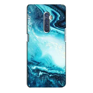 Мраморный чехол на Oppo Reno 2 (VPrint)