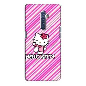 Чехол для Ребёнка на Оппо Рено 2 (VPrint) (Hello Kytty)