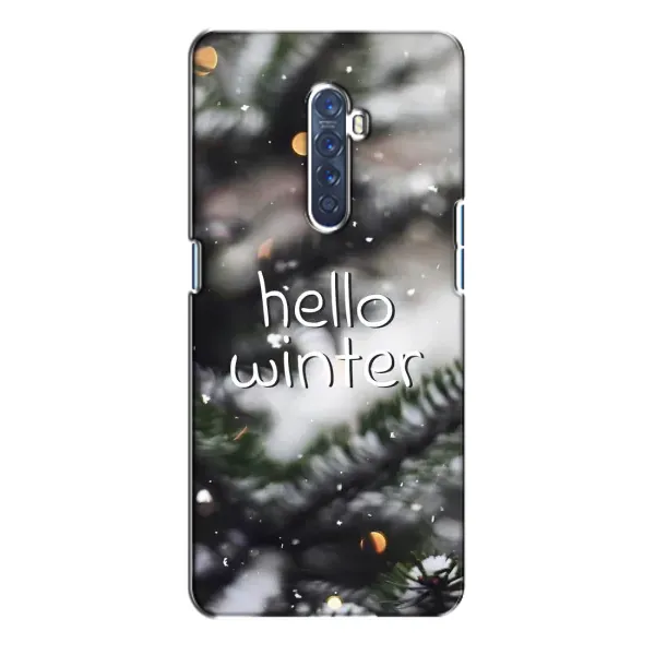 Чехол с принтом «Hello winter» для OPPO Reno 2