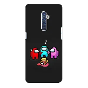 Чехол Амонг Ас для Oppo Reno 2 (AlphaPrint) (Импостер)
