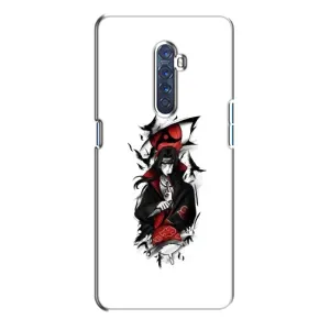 Чехлы на тему: Итачи Учиха для Oppo Reno 2 (AlphaPrint) (Итачи с атрибутами)