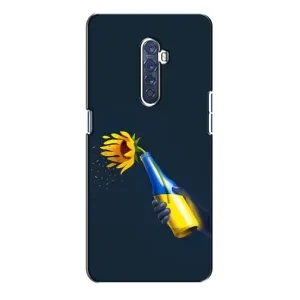 Чехол для Патриота Украины Oppo Reno 2 - (AlphaPrint) (Коктейль молотова)