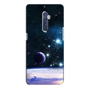 Космические Чехлы для Оппо Рено 2 (VPrint) (Космический вид)