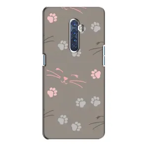 Чохол з малюнком кіт на Oppo Reno 2 (Лапи і вуса)