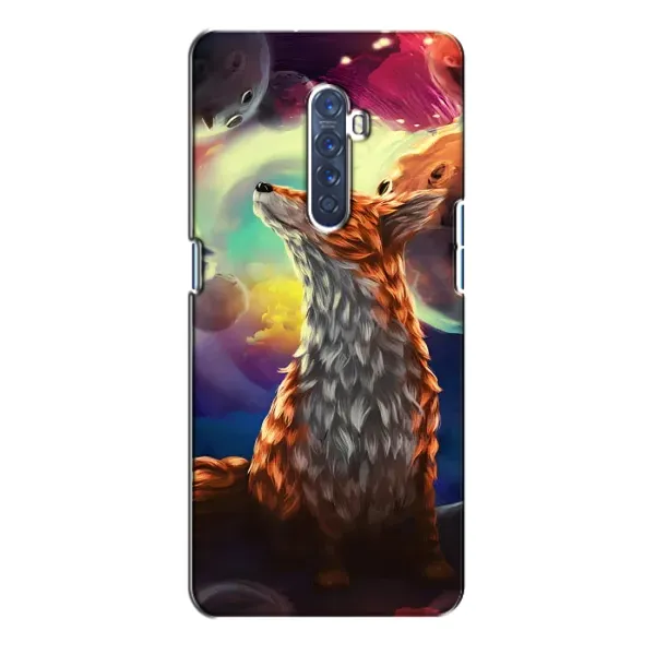 Чехол с принтом «Лисица в космосе» для OPPO Reno 2 Чехол с принтом «Лисица в космосе» для OPPO Reno 2