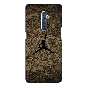 Чехлы для Oppo Reno 2 - с картинкой JORDAN (AlphaPrint)