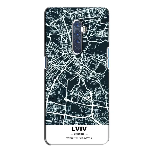 Чехол с принтом «Львов» для OPPO Reno 2