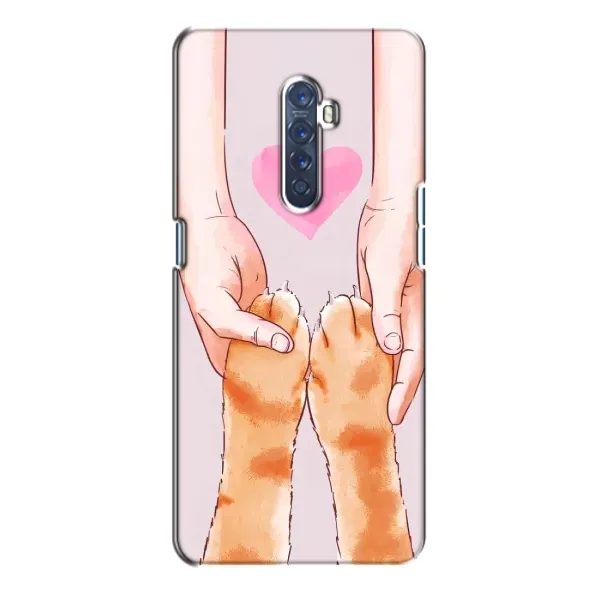 Чехол с принтом «Любовь к котикам» для OPPO Reno 2