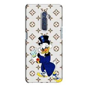 Чехлы для Oppo Reno 2 - Скрудж МакДак Louis Vuitton (PREMIUMPrint) (Макдак на стиле)