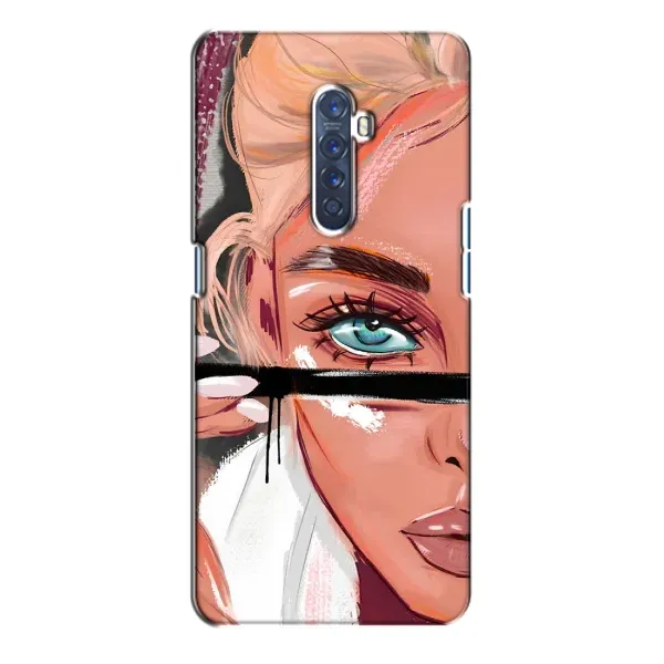 Чехол с принтом «Макияж» для OPPO Reno 2