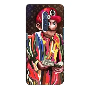 Брендновые Чехлы для Oppo Reno 2 - (PREMIUMPrint) (Mario LV)