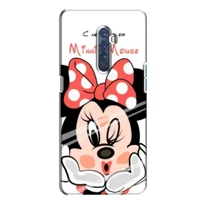 Эксклюзивный чехол для Oppo Reno 2 (AlphaPrint - Мультяшные) (Маус Минни)