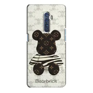 Крутые Чехлы Луи Виттон для Oppo Reno 2 (AlphaPrint) (Медведь LV)