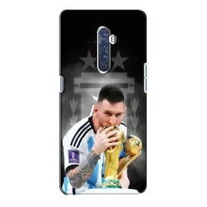 Чехлы для Oppo Reno 2 (Leo чемпион) (AlphaPrint) (Месси Чемпион)