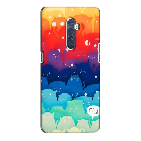 Чехол с принтом «Mew» для OPPO Reno 2