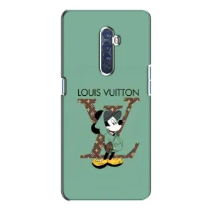 Чехлы Луи Витон для Oppo Reno 2 (AlphaPrint - LOUIS VUITTON) (Микки Маус LV)