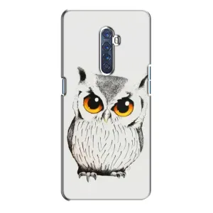 Чехол с птицами на Oppo Reno 2 (VPrint) (Милая Сова)