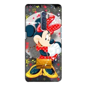 Чехол Disney Mouse Oppo Reno 2 (PREMIUMPrint) (Minni с бантиком)