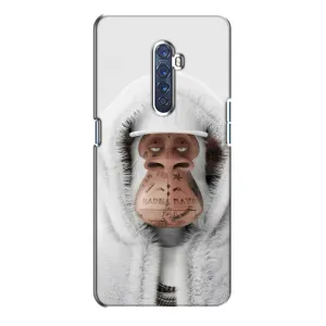 Чехлы с Обезьянами NFT для Oppo Reno 2 (AlphaPrint) (обезьяна NFT в тату)