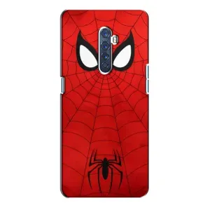 Чехол с человеком пауком для Oppo Reno 2 - (AlphaPrint) (Паук (Марвел))