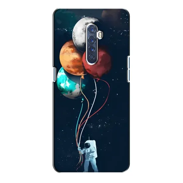 Чехол с принтом «Планеты шарики» для OPPO Reno 2