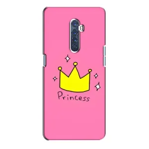Чехол с картинкой (Стильные) для Оппо Рено 2 - (AlphaPrint) (Princess)