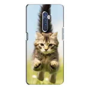 Чехлы с Котиками для Oppo Reno 2 (VPrint) (Прыжок кота)