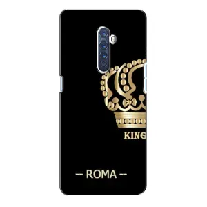 Чехлы для Oppo Reno 2 (VPrint) - Футбольные клубы (Roma)