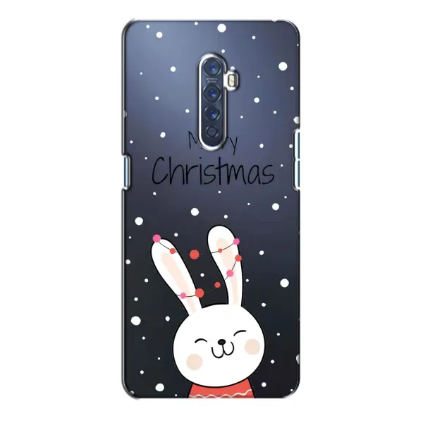 Чехол с принтом «Рождественский заяц» для OPPO Reno 2