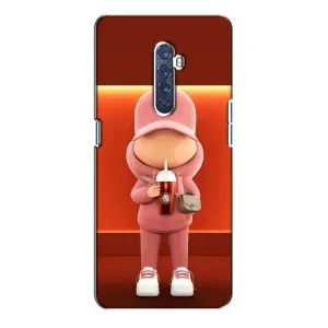 Крутые Чехлы Луи Виттон для Oppo Reno 2 (AlphaPrint) (С Кофе)