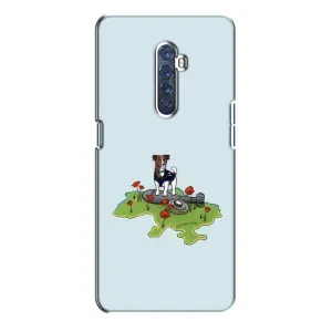 Чехлы с картинкой собаки Патрон для Oppo Reno 2 (AlphaPrint) (Сапер Пес)