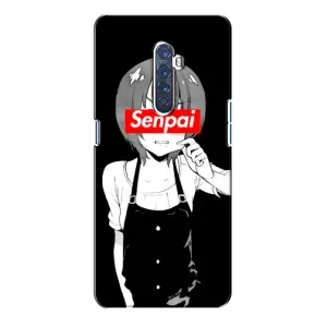 Чехол с принтом «Senpai» для OPPO Reno 2