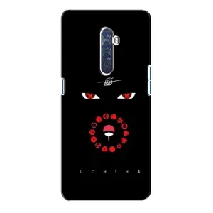 Чехлы на тему: Итачи Учиха для Oppo Reno 2 (AlphaPrint) (глаза Итачи)