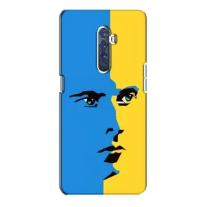 Украинские Чехлы для Oppo Reno 2 с картинкой УПА (AlphaPrint) (Степан Бандера)