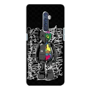 Чехлы для Oppo Reno 2 - Bearbrick Louis Vuitton (PREMIUMPrint) (Стиль Bearbrick)