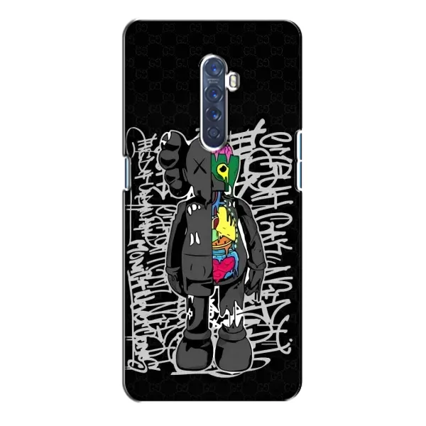Чохол з принтом «Стиль Bearbrick» для OPPO Reno 2