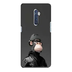 Чехлы с Обезьянами NFT для Oppo Reno 2 (AlphaPrint) (стильная обезьяна NFT)