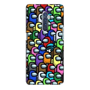 Чехол Амонг Ас для Oppo Reno 2 (AlphaPrint)