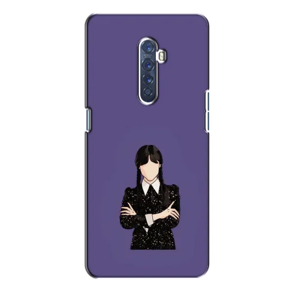Чехол с принтом «Уэнздей в черном» для OPPO Reno 2