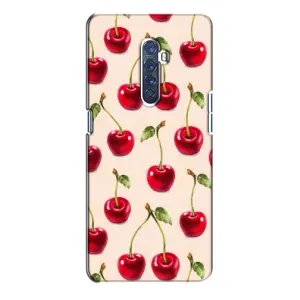 Чехлы с Фруктами для Oppo Reno 2 (VPrint) (Вишня)