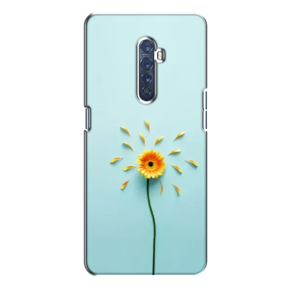 Чехол с принтом «Желтый цветок» для OPPO Reno 2