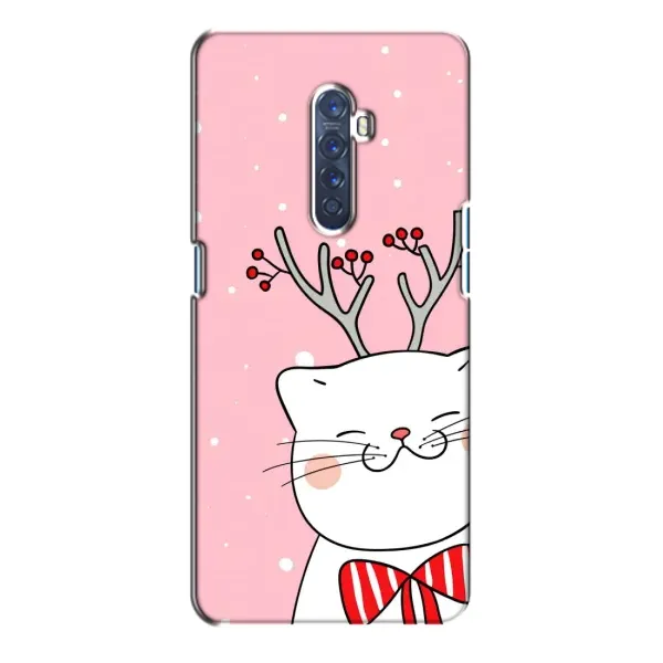 Чехол с принтом «Зимний кот» для OPPO Reno 2