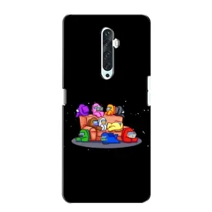 Чехол Амонг Ас для Oppo Reno 2Z (AlphaPrint) (Амонг-ас)