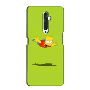 Чехол с Симпсонами для Oppo Reno 2Z (VPrint)
