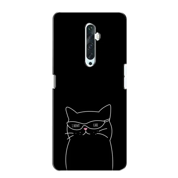 Чохол з принтом «Байдужий кіт» для OPPO Reno 2Z